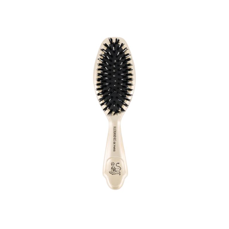 Alexandre de Paris Brosse Taille Moyenne Doree Mat Picots Alexandre de Paris Brosse Taille Moyenne Doree Mat Picots