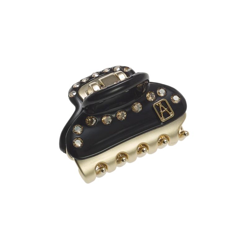 Alexandre de Paris Pinces Vendome Baby 2 Ligne Strass