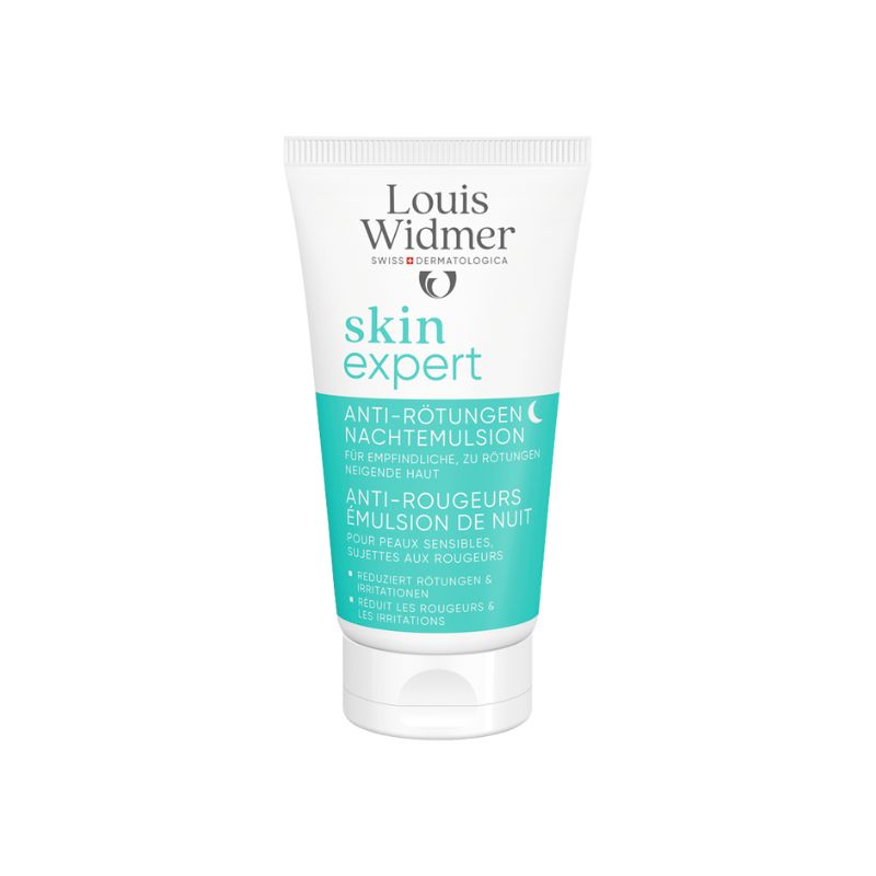 Widmer  Skinexpert Anti-Rötungen Nachtemulsion unparfümiert 50 ml