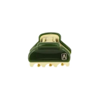 Alexandre de Paris Citadine Micro Opal sans Strass Kaki 2 Stück Alexandre de Paris Citadine Micro Opal sans Strass Kaki 2 Stück