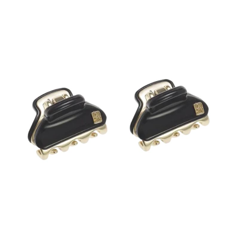 Alexandre de Paris  XS sans Strass Schwarz Gold