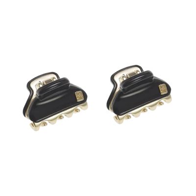 Alexandre de Paris  XS sans Strass Schwarz Gold