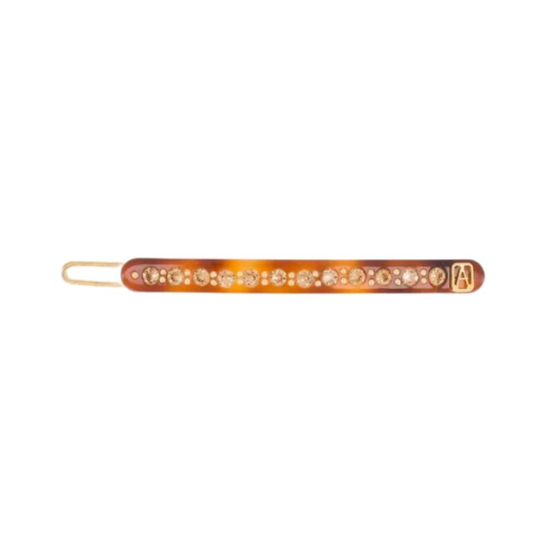 Alexandre de Paris Tige boule 6.5 cm Marais Strass Ecaille Alexandre de Paris Tige boule 6.5 cm Marais Strass Ecaille