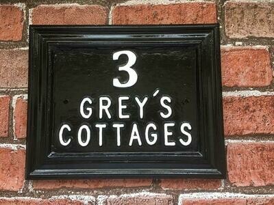 Contemporary House numbers, address Sign, House Plaque, Traditional Door Number Plate, Custom Made Vintage Shabby Chic Styles