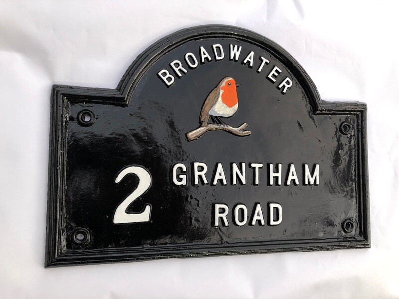 Vintage Traditional House Numbers, Personalized House Number Plaque, Colonial style Address Sign, House nameplate, House sign