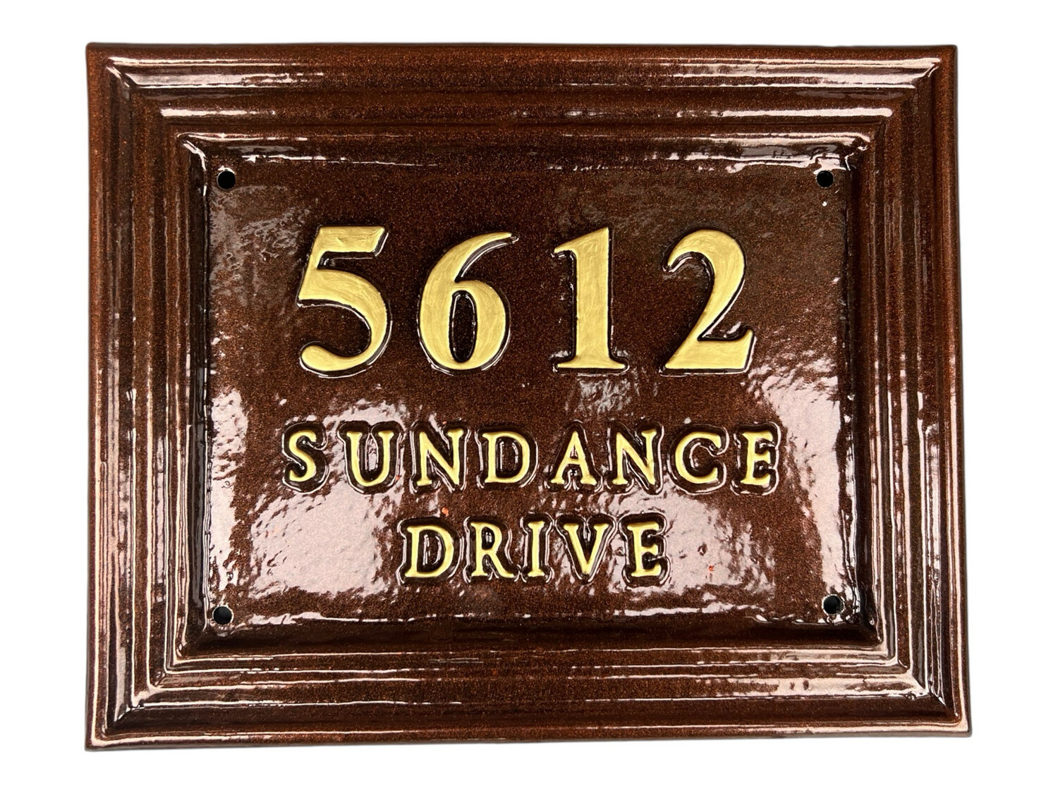 Address plaque for house, business sign, colonial style house sign, personalized