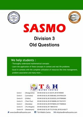 SASMO (GRADE 3) 2006 to 2019