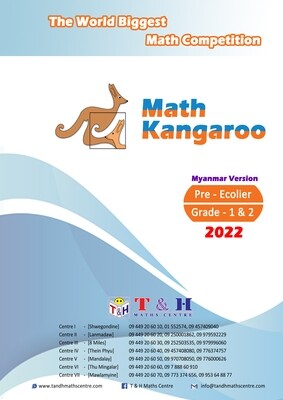 Kangaroo (Pre-Ecolier) Grade 1 & 2 (2022)