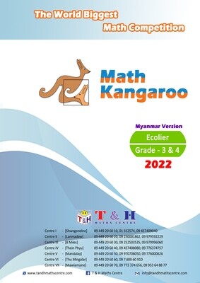 Kangaroo (Ecolier) Grade 3 & 4 (2022)