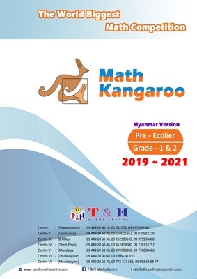 Kangaroo (Pre-Ecolier) Grade 1 & 2 (2019 to 2021)