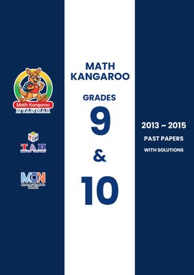 Kangaroo (Junior) Grade 9 & 10 (2013 to 2015) Kangaroo (Junior) Grade 9 & 10 (2013 to 2015)