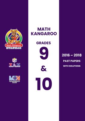 Kangaroo (Junior) Grade 9 & 10 (2016 to 2018) Kangaroo (Junior) Grade 9 & 10 (2016 to 2018)