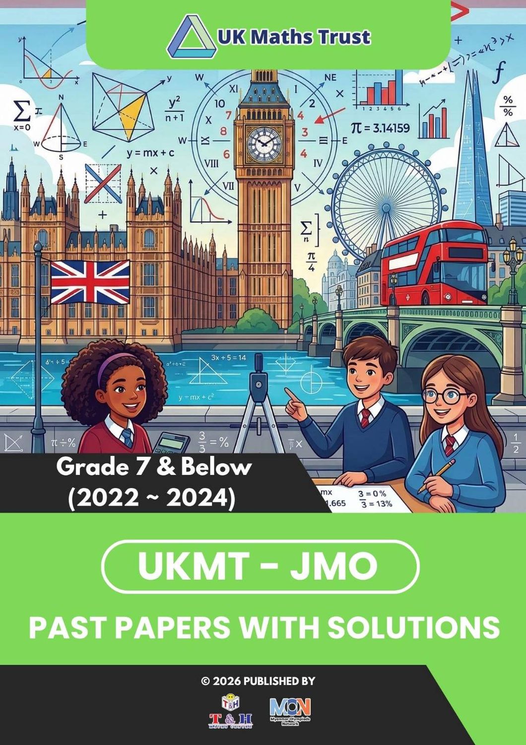 UKMT - JMO Grade 7 & Below (2022 to 2024)