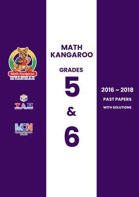 Kangaroo (Benjamin) Grade 5 &amp; 6 (2016 to 2018)