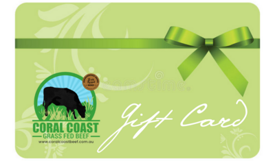 Coral Coast Beef Gift Card Coral Coast Beef Gift Card