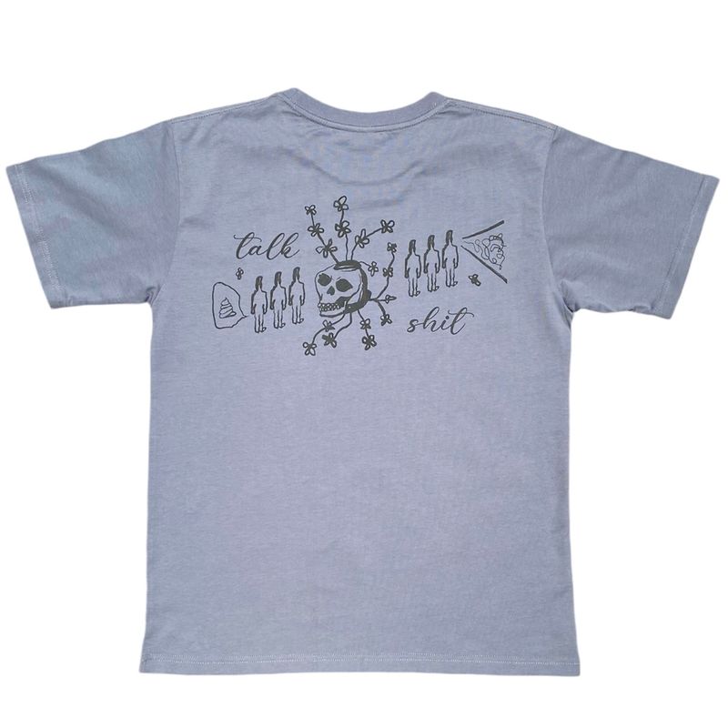 Talk Shit Tee | Shark Grey