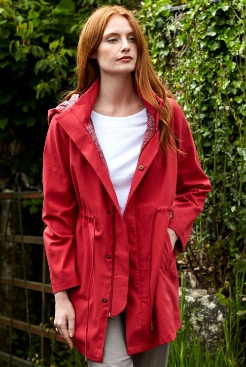 Organic Cotton Raincoat