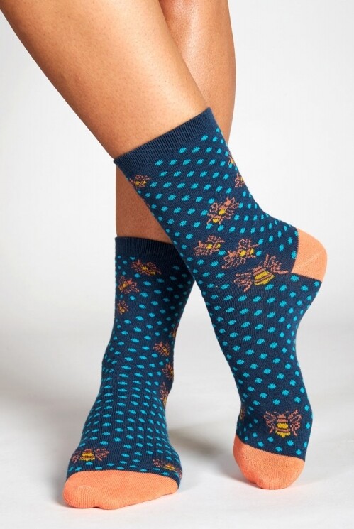 British Wildlife Organic Cotton Hedgehog Socks