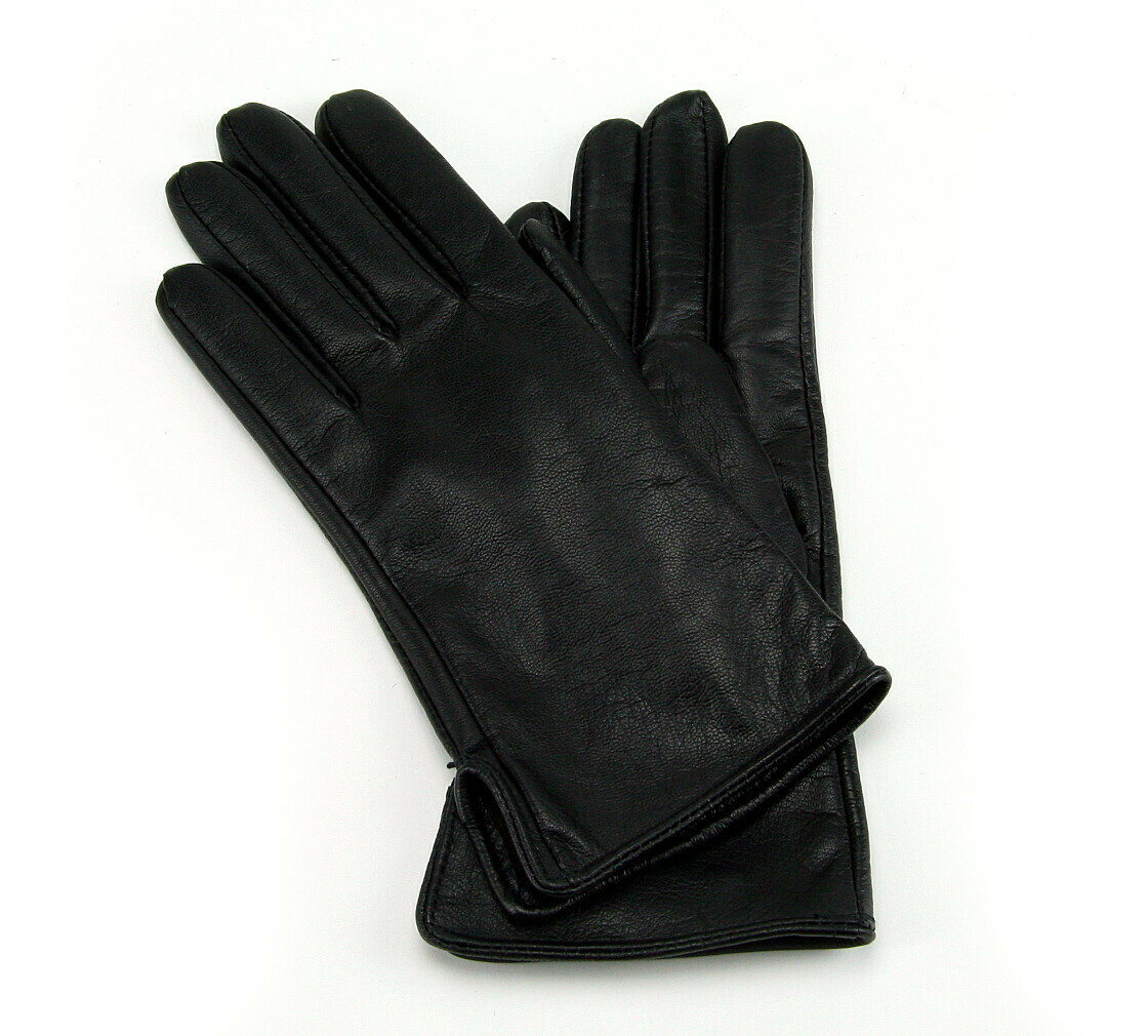 LADIES PLAIN LEATHER GLOVES