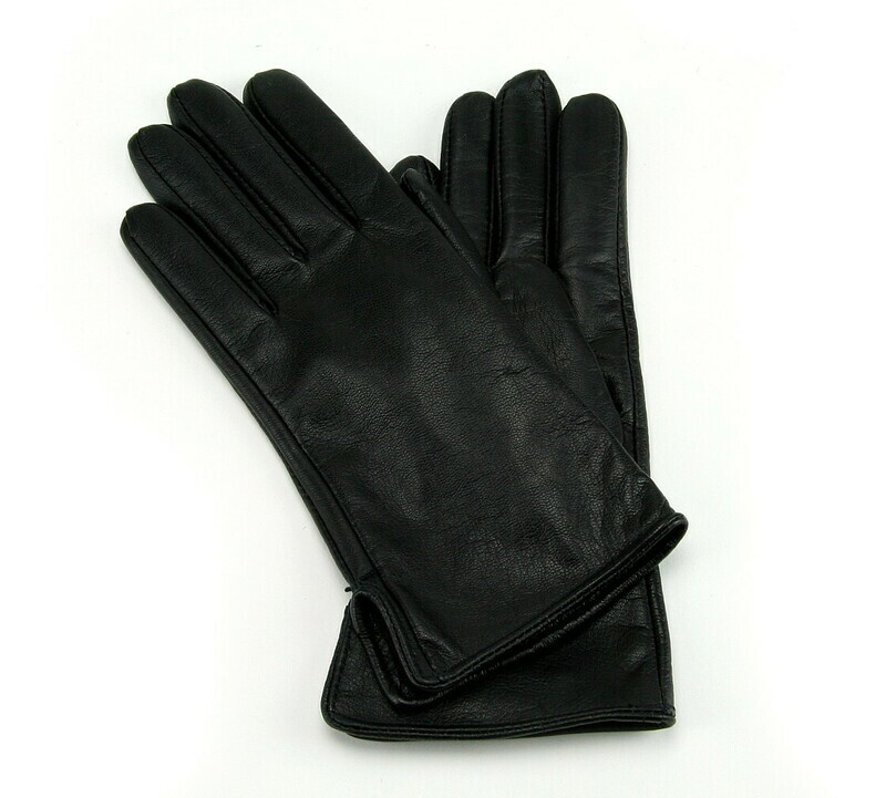 LADIES PLAIN LEATHER GLOVES