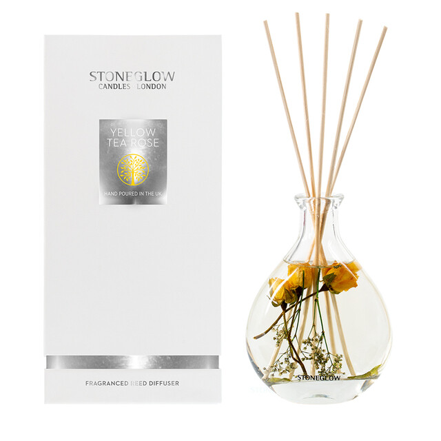 Nature's Gift - Yellow Tea Rose Reed Diffuser