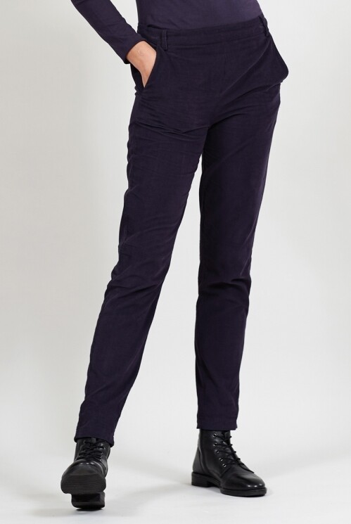 Cord Slim Leg Trousers
