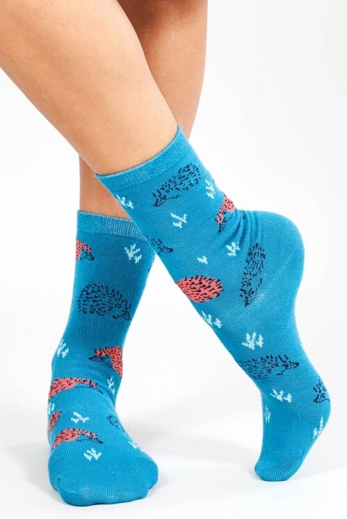 Organic Cotton Hedgehog Socks