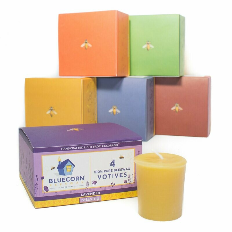 AROMATHERAPY BEESWAX VOTIVES