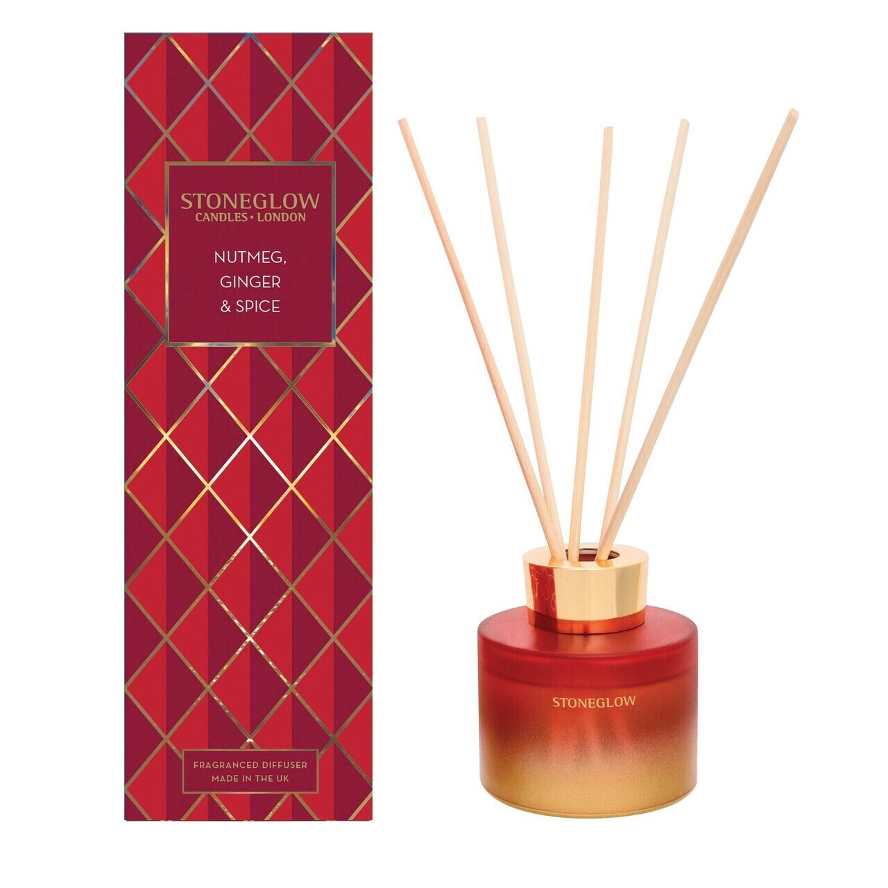 SEASONAL COLLECTION - NUTMEG, GINGER &amp; SPICE - REED DIFFUSER 120ML