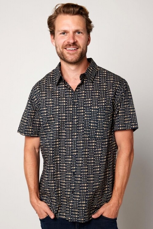 Short Sleeve Mens Shirt
