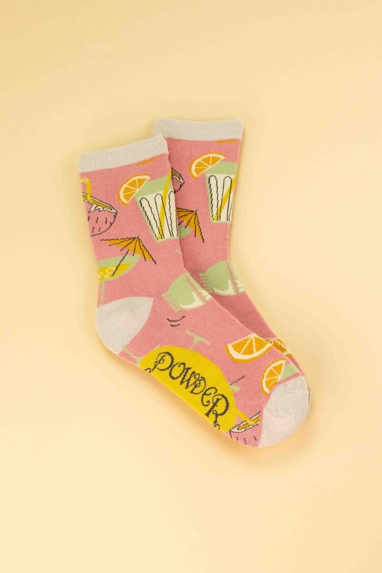 LADIES ANKLE SOCKS COCKTAILS