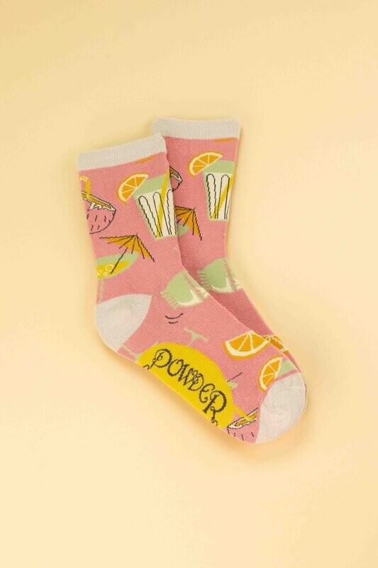 LADIES ANKLE SOCKS COCKTAILS