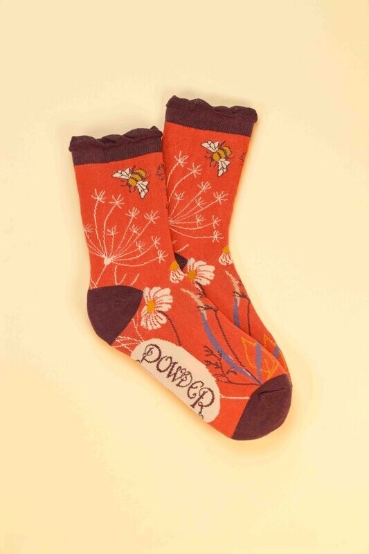 SUMMER MEADOW ANKLE SOCKS