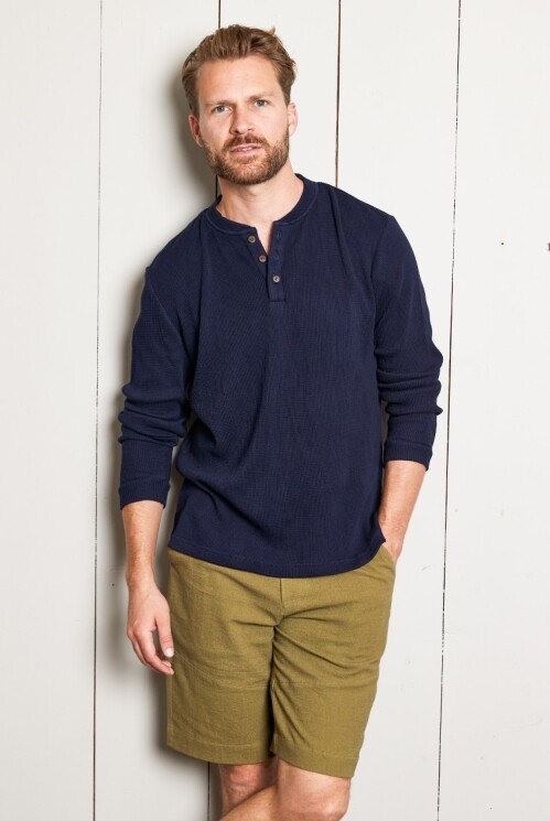 Twisted Cotton Cargo Shorts