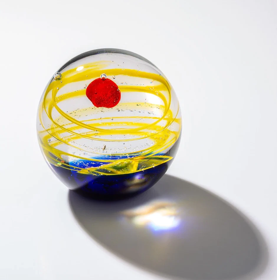 GALAXY ORB PAPERWEIGHT - MARS