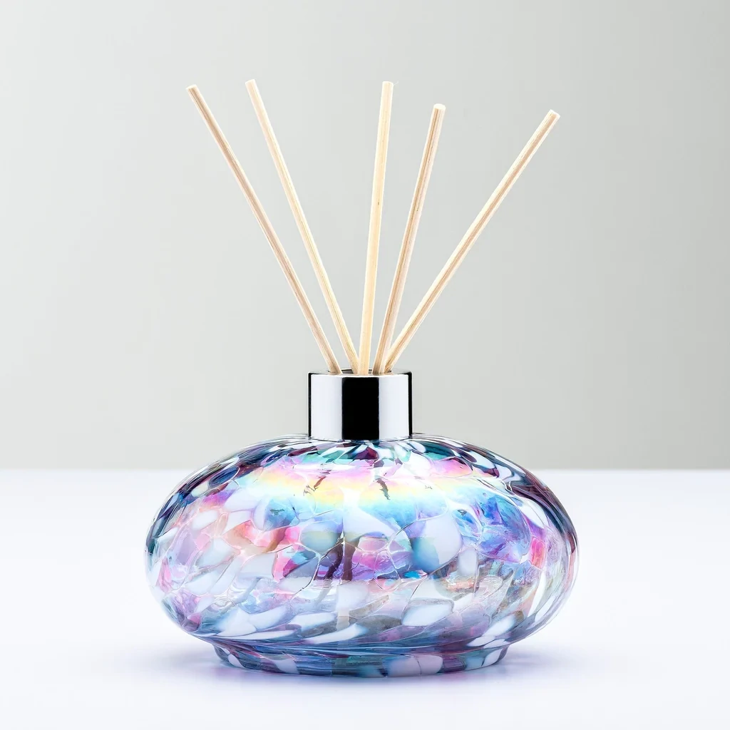 REED DIFFUSER - OVAL - BLUE AND PINK