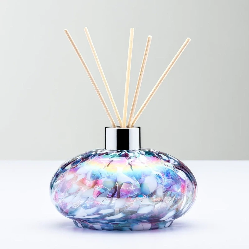 REED DIFFUSER - OVAL - BLUE AND PINK