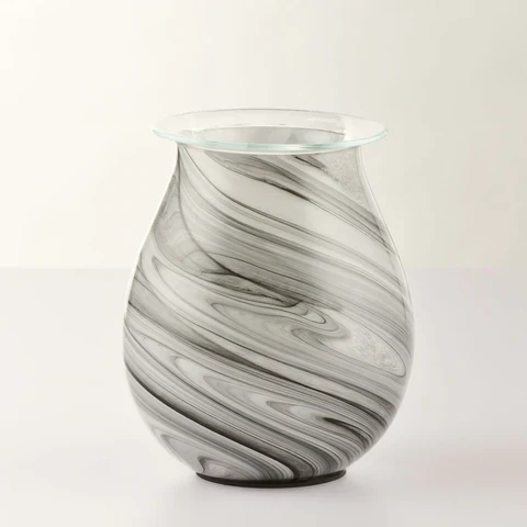 WAX MELT WARMER - BLACK &amp; WHITE, BLUE MARBLE, GOLD
