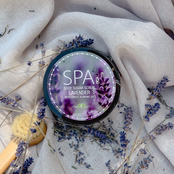 Body sugar scrub Lavender
