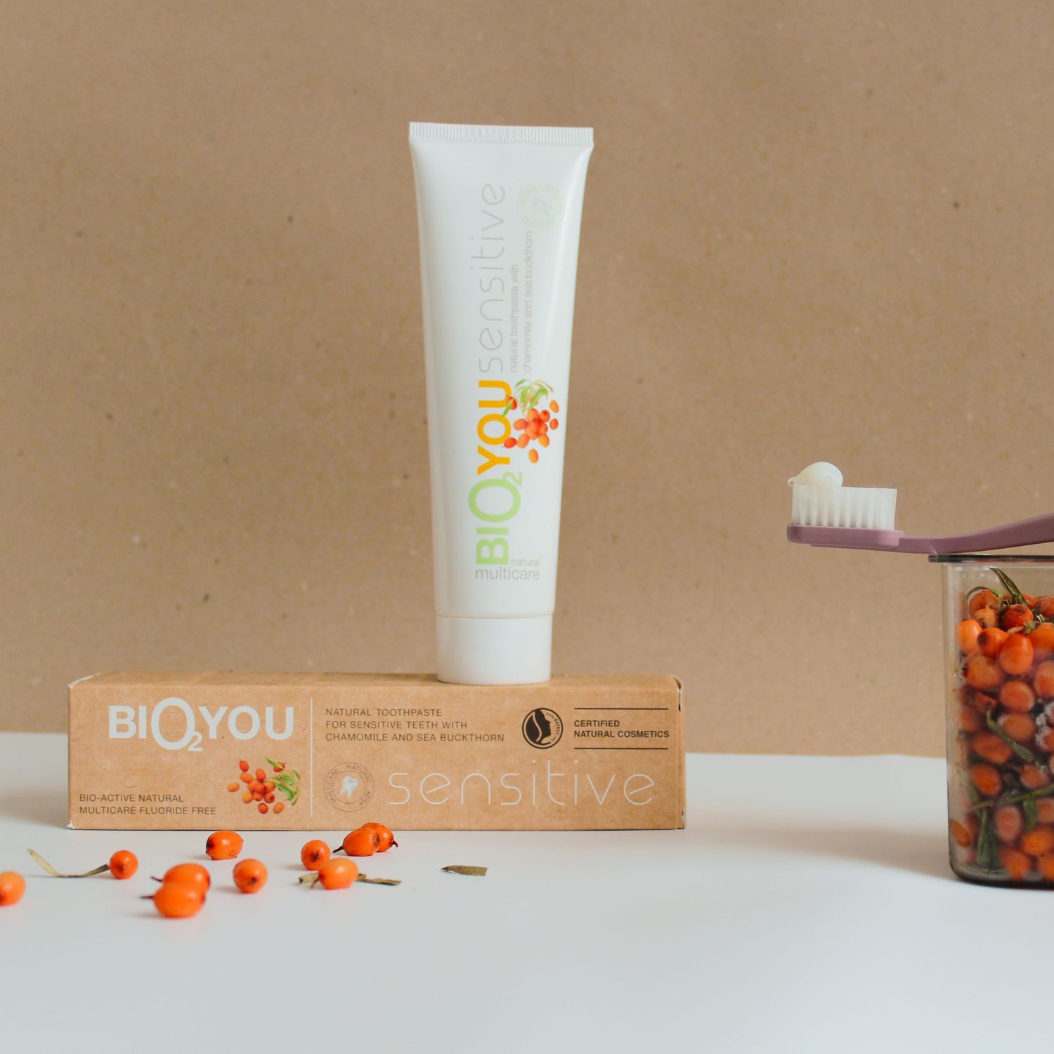 Natural Toothpaste for Sensitive Teeth 100ml