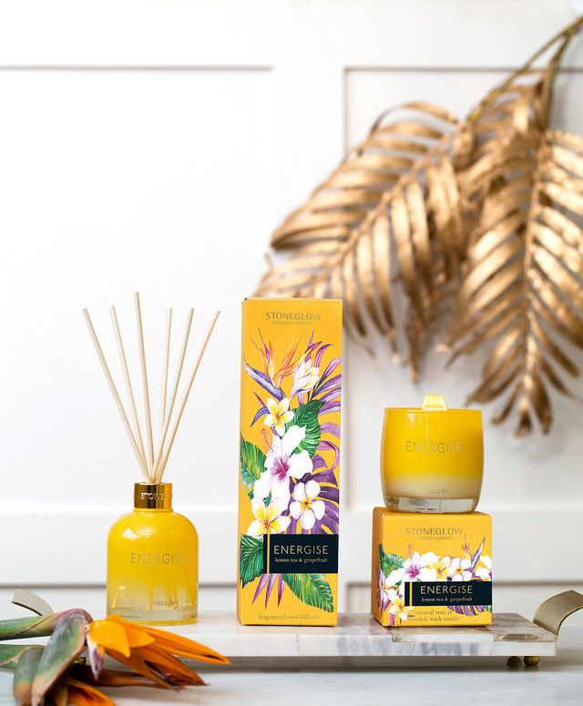 Infusion - Energise - Lemon Tea &amp; Grapefruit - Reed Diffuser 150ml