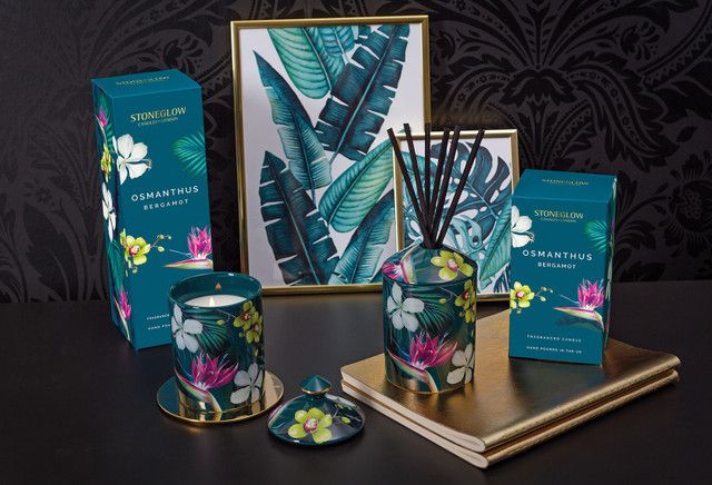 Urban Botanics - Ceramic - Osmanthus | Bergamot - Scented Candle