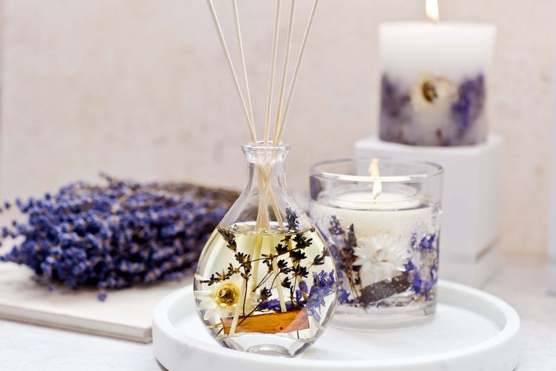Elements - Moon - Lavender &amp; Mint - Botanical Wax Gel Tumbler