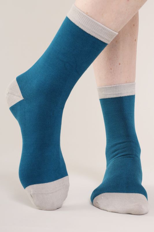 Mens Bamboo Plain Socks
