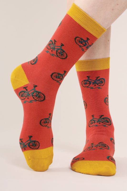 Men&#39;s Bamboo Bicycle Socks