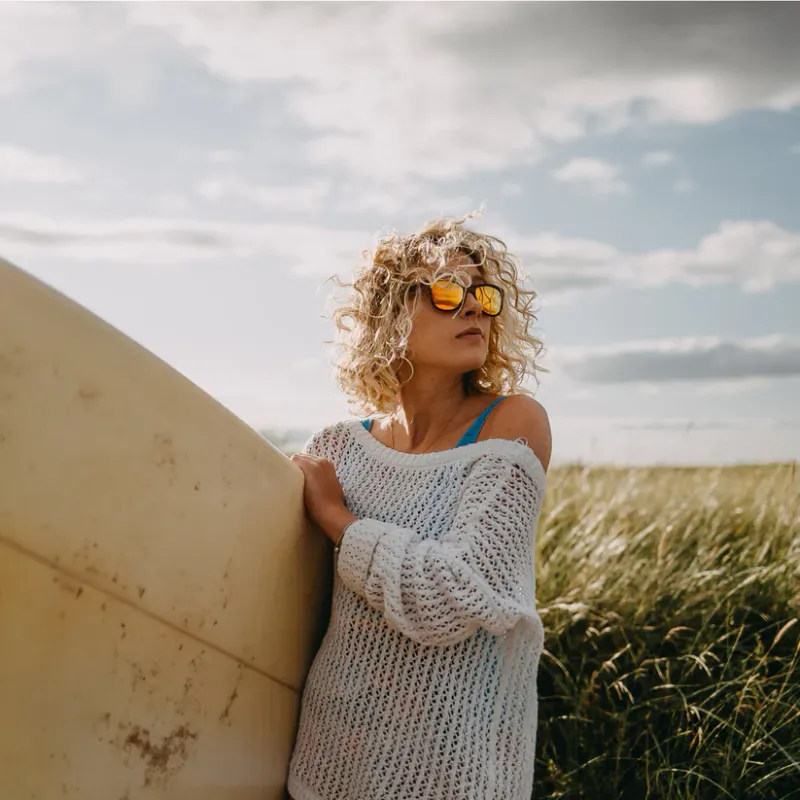 Maverick | Wooden Frame Sunglasses