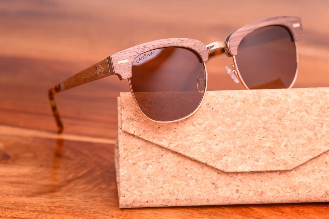 Biarritz | Wooden Frame Sunglasses