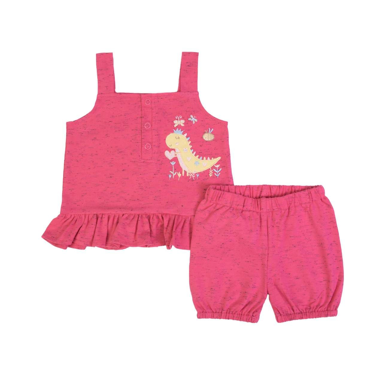 T-shirt + shorts