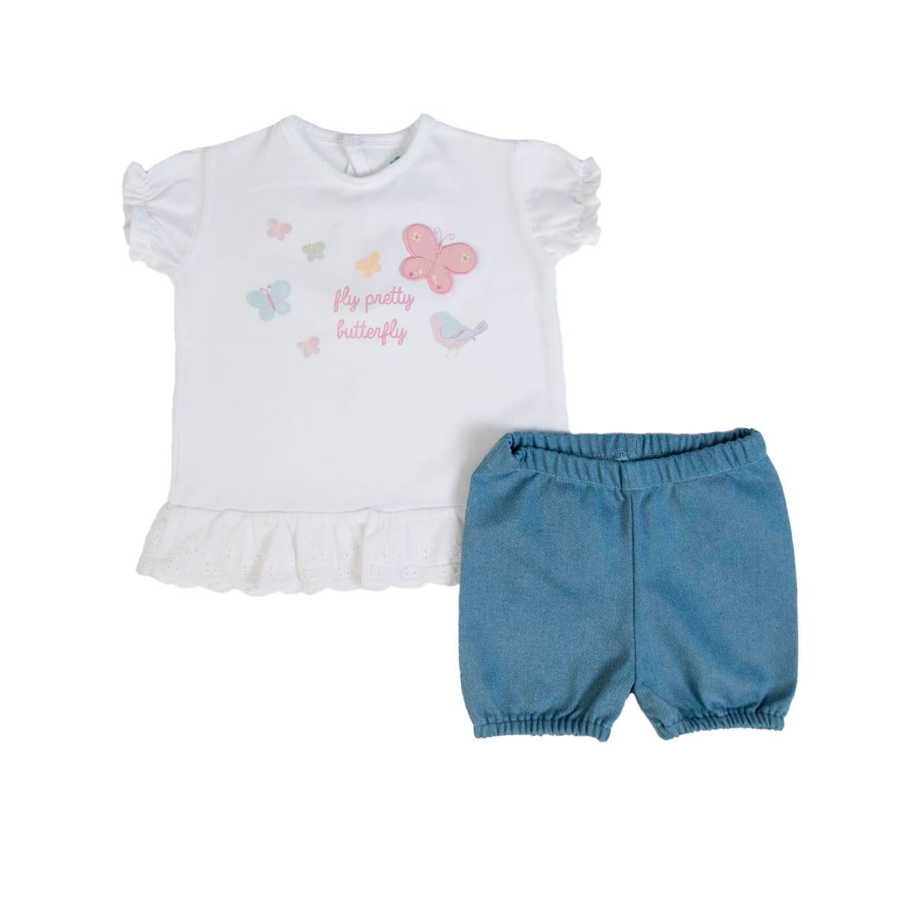 T-shirt + shorts - organic