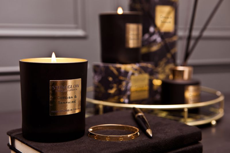 Leather &amp; Saffron Tumbler